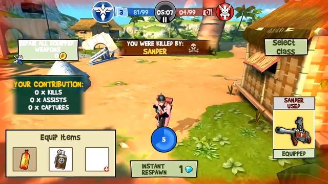 Blitz Brigade Multiplayer Gameplay team match first episode part 1 смотреть онлайн