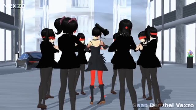 JISOO - ‘꽃(FLOWER)’ M/V | SAKURA SCHOOL SIMULATOR VERSION M/V | Sean Denzhel VEXZO