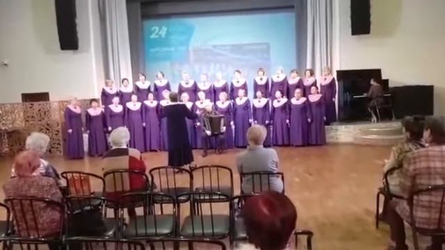 Народный хор ветеранов "Полёт" г. Казани, "Аллилуйя" (муз. и сл. Леонард Коэн) смотреть онлайн