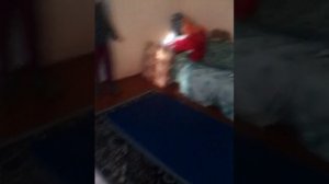 Ко мне пришли гости .Гимнастика & кувырков