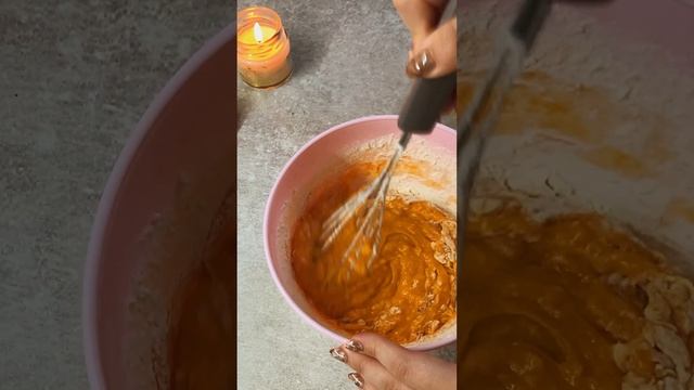 Осенние пряные вафли?? #рецепт #тыквенныевафли