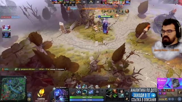 ИСПОЛЬЗОВАЛ ОРУЖИЕ МИНЕРА ПРОТИВ НЕГО ? Арк Варден Дота 2 смотреть онлайн