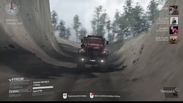 SpinTires MudRunner - Мадранер по сети - Самая быстрая игра - Спинтайрес , Мад раннер смотреть онлайн