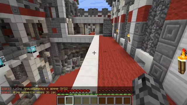 Minecraft: Quakecraft- Беги СТРЕЛЯЙ!!!!!!!!!!!!!!!!!!!!!!!!!!!!! смотреть онлайн