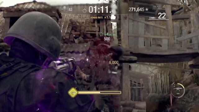 RESIDENT EVIL 4 REMAKE MERCENARIES Hunk GAMEPLAY смотреть онлайн