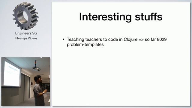 Clojure(script) Project Sharing for an Education System App - Singapore Clojure Meetup смотреть онлайн
