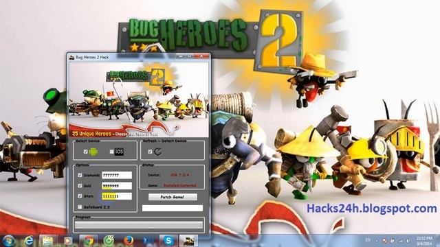 Bug Heroes 2 Hack смотреть онлайн