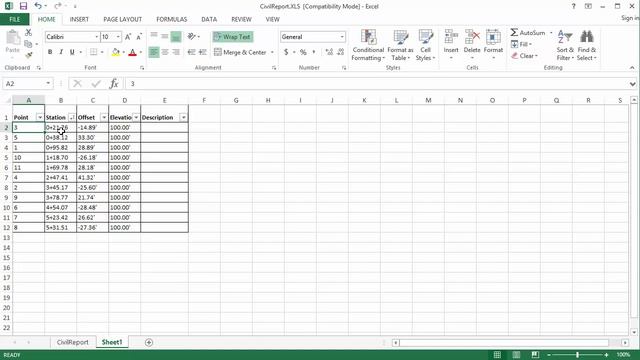 Creating a Civil 3D Point Report that includes Station and Offset to an Alignment смотреть онлайн