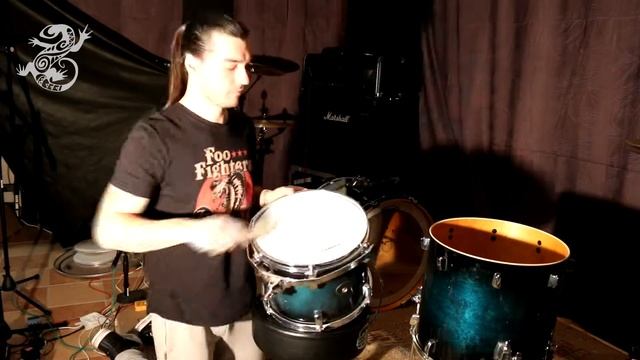 Настройка барабанов. Тома. Toms. Drums Tuning.