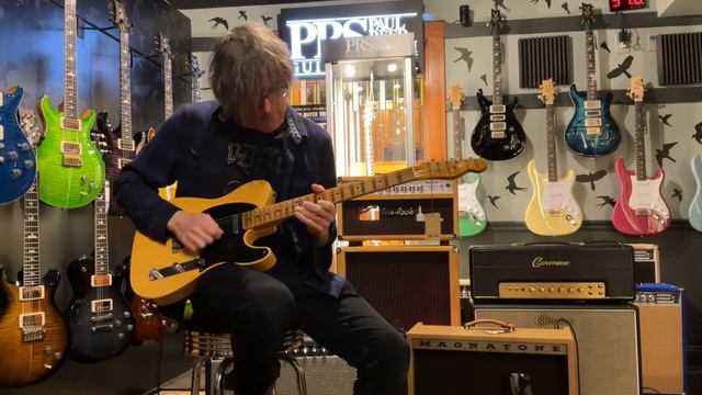 2022 Fender Custom Shop '51 Telecaster Relic Aged Butterscotch Blonde w/ Magnatone Panoramic Stereo смотреть онлайн
