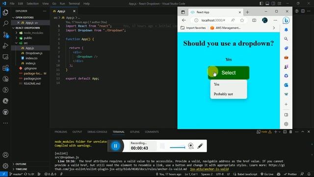 React-dropdown смотреть онлайн