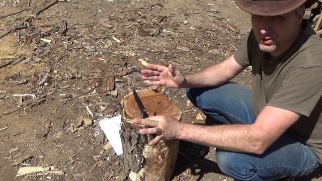 Testing The Rat 1 Folding Knife From Ontario Knife Company смотреть онлайн