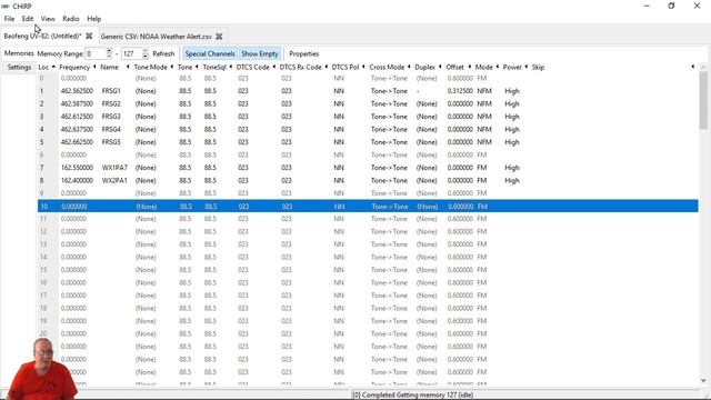 How to use CHIRP to program a Baofeng UV-82 radio. Volume 3 of 3. смотреть онлайн