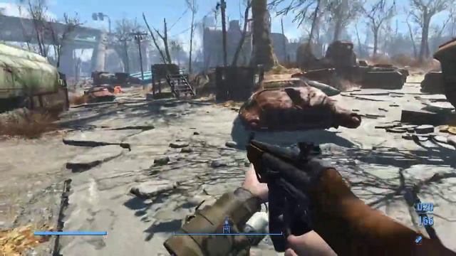 Fallout 4 Survival Let's Play Ep 6 Wattz and Plans смотреть онлайн