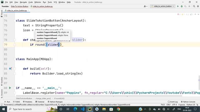 How To Create Animated Slide To Action Button Using Kivy, KivyMD And Python | Slide To Action Butto смотреть онлайн