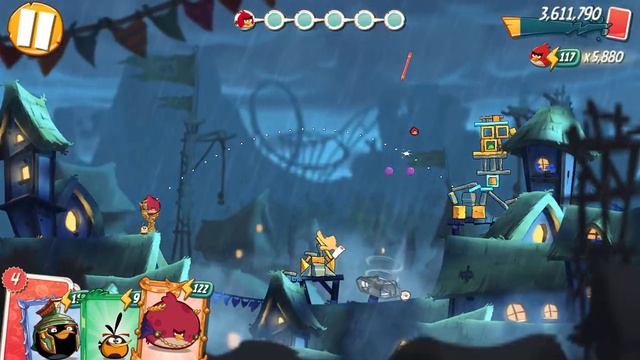 Angry Birds 2 PC (Windows 11) Daily Challenge 4-5-6 rooms for extra Terence card (Mar 12, 2023) смотреть онлайн