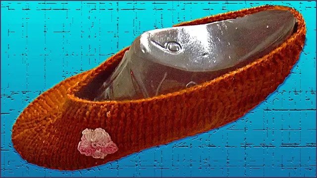 Вязаные следки на любой размер. Простые следки спицами. Часть 2. смотреть онлайн