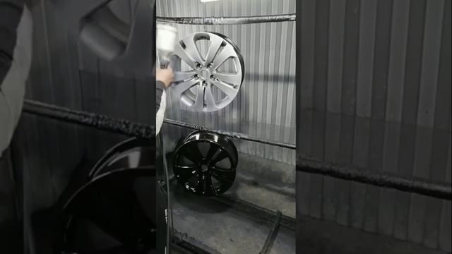 Покрытие полимером порошковая покраска восстановление ремонт дисков R18 Светлый графит +38050320326 смотреть онлайн