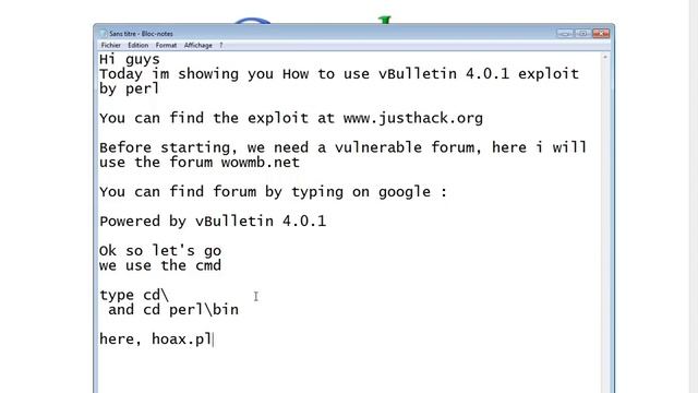 How to use vBulletin 4.0.1 exploit with Perl смотреть онлайн