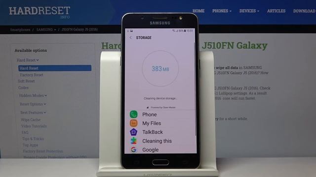 How to Clean Storage in SAMSUNG Galaxy J5 2016 – Speed Up Device смотреть онлайн