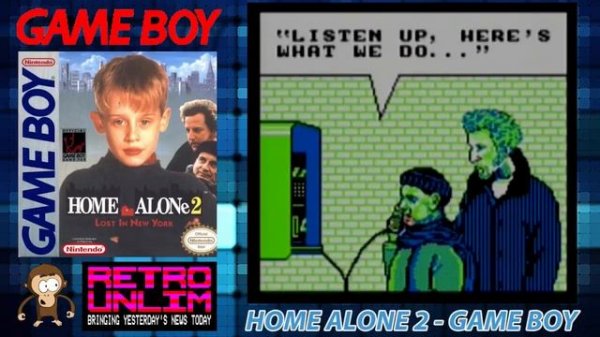 RetroPlay - Home Alone 2 on the Game Boy