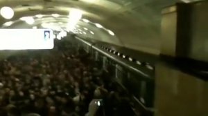 Московское метро, час пик