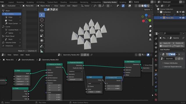 Duplicate Elements: Neue Geometry Node in Blender 3.2 [Tutorial] смотреть онлайн