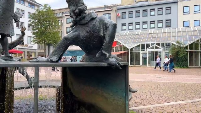 Walking Tour In Bochum, Germany 4k 60fps