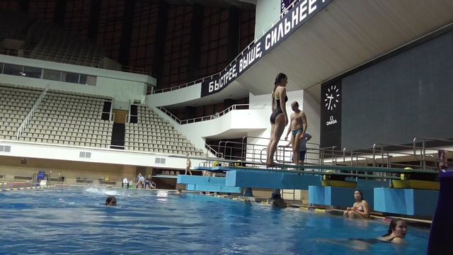 Прыжки в воду, Олимп, 17.01.2017 смотреть онлайн