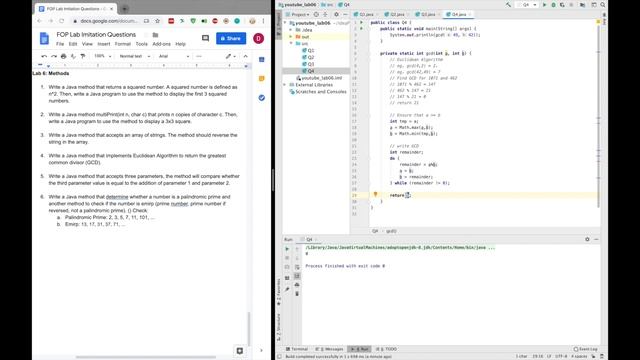 #WatchMeSolve Methods Exercises in Java | Fundamentals of Programming (FOP) | Lab 6 смотреть онлайн