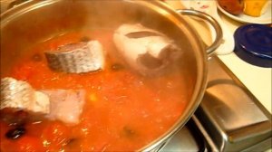 Как Приготовить Рыбу Кефаль в Соусе из Помидор Итальянская Кухня