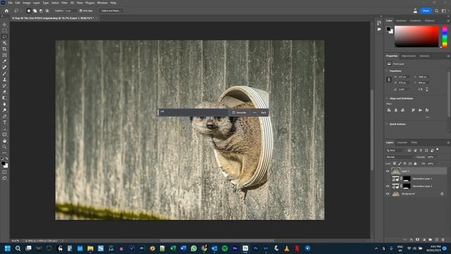 Using AI Generate in Photoshop beta смотреть онлайн