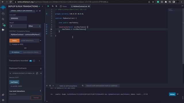 Constructor - EVM based Blockchain Development (Ethereum) 101 part 33 смотреть онлайн