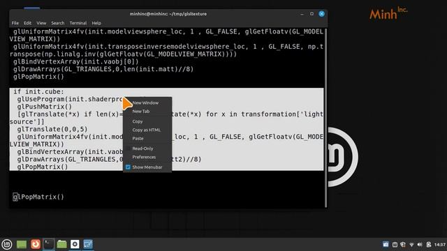 OpenGL Shaders Texture | Lighting Part - 02 | Python | MinhInc | June 2023 смотреть онлайн
