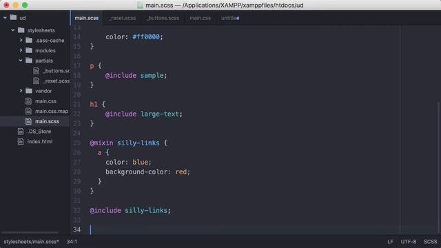 Sass Tutorial for Beginners - Learn SCSS - Sass Crash Course - #20 - Mixins смотреть онлайн