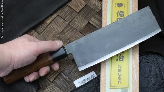 Кухонный нож Takeda HOCHO NAS Nakiri 170 мм смотреть онлайн