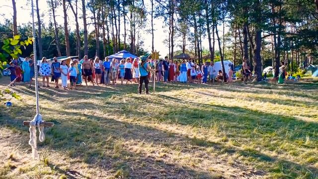 Купала в Купелии 2021. Часть 4 Обряд соединения мужского и женского начал. Поиск цветка Папоротника смотреть онлайн