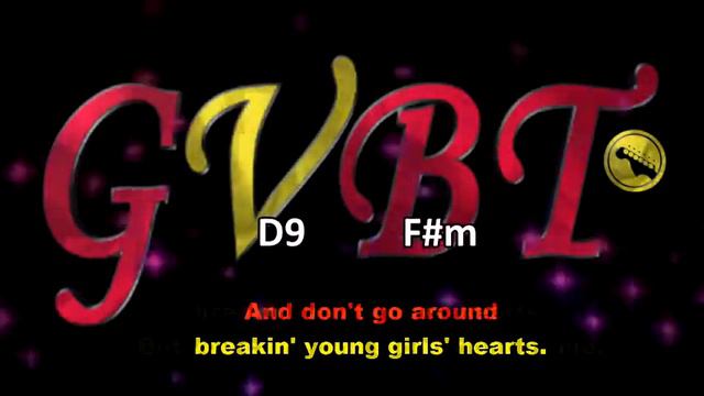 Billie Jean Michael Jackson GVBT Guitar Video Backing Track - Scrolling tablature, chords and lyric смотреть онлайн