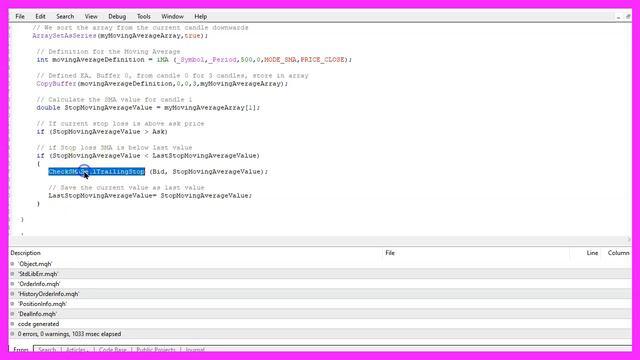 LEARN MQL5 TUTORIAL BASICS - 82 SIMPLE SMA SELL TRAILING STOP смотреть онлайн