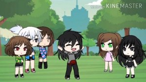 Гача Лайф. Песенный батл. Андертейл против Крипипасты.