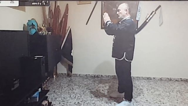 CLASES Y CURSOS ONLINE DE CHI KUNG (QI GONG) 7.ª palma 18 Luohan QIGONG. El niño adora tres Budas. смотреть онлайн