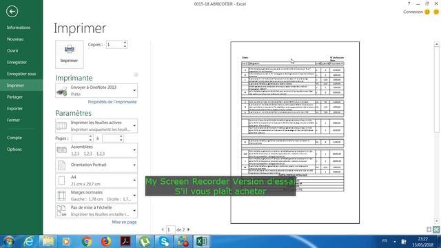Excel: Imprimer un tableau long sur une seule page смотреть онлайн