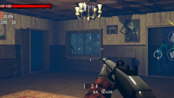 D-Day (Zombie Hunter Game) Zombie Hunter D-Day - Gameplay Walkthrough Part 01 [Android ! IOS]