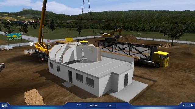 Crane Simulator 2009 (PC) #2 Construindo Uma Casa - Level 2 смотреть онлайн