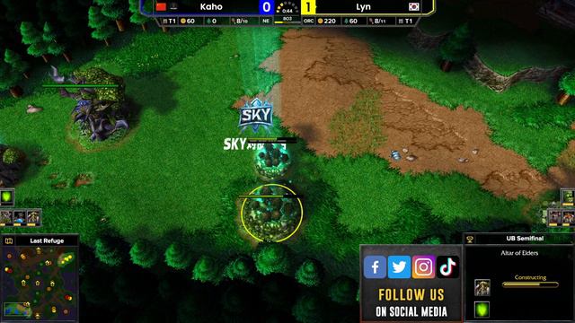 WC3 - [ORC] Lyn vs Kaho [NE] - WB Semifinal - Ted Cup 21 смотреть онлайн