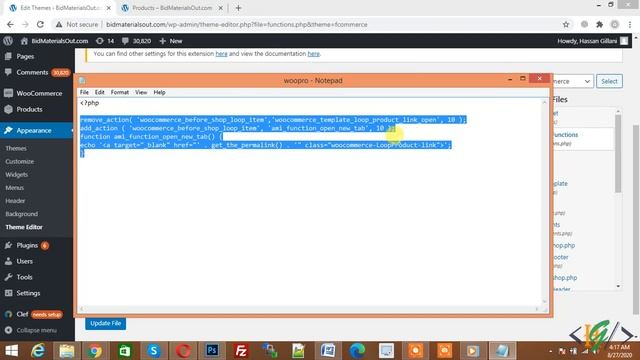 Open Woocommerce Product in New Tab in Wordpress смотреть онлайн