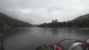 На гидроцикле по Мане в Августе.