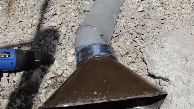 Муфта из бутылки. Соединяем канализационные трубы. смотреть онлайн