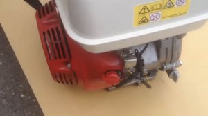 Honda GX-390 (GX390) работа бензинового двигателя