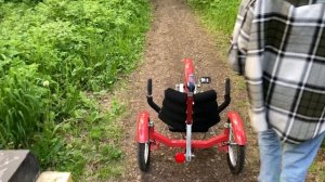 Велотрайк Лигерад Рикамбент Лежачий велосипед Трехколесный велосипед - Отзывы о Велосипедах